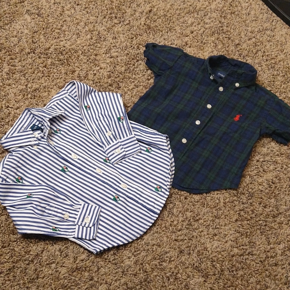 Ralph Lauren Lot of 2 Button Down Shirts - Picture 2 of 9